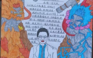 抗击疫情新冠疫情的画画，抗击新冠肺炎疫情画画作品