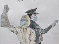 战胜疫情宣传疫情的画_战胜疫情宣传疫情的画报