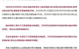 江西最新疫情确诊-江西最新疫情通报？