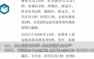 北京疫情最新消息今天-北京疫情最新动态消息？