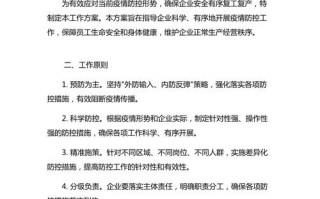 公司疫情防疫计划-公司疫情防控工作方案怎么写？