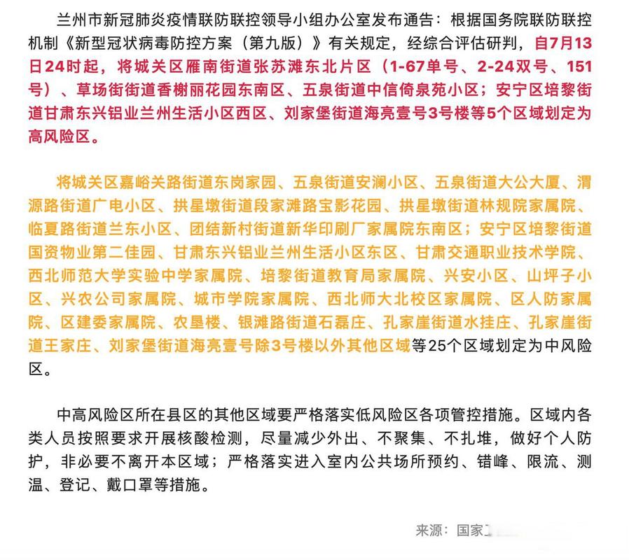 甘肃兰州疫情最新数据,甘肃兰州疫情最新数据消息-第5张图片-德宏生活网 甘肃兰州疫情最新数据,甘肃兰州疫情最新数据消息-第5张图片-德宏生活网