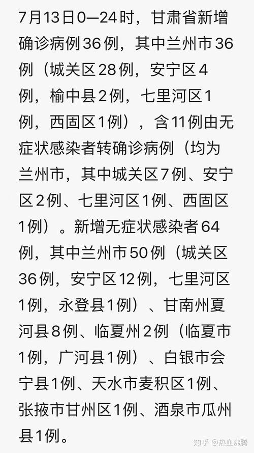 兰州今日疫情最新消息-今日兰州疫情通报？-第3张图片-德宏生活网