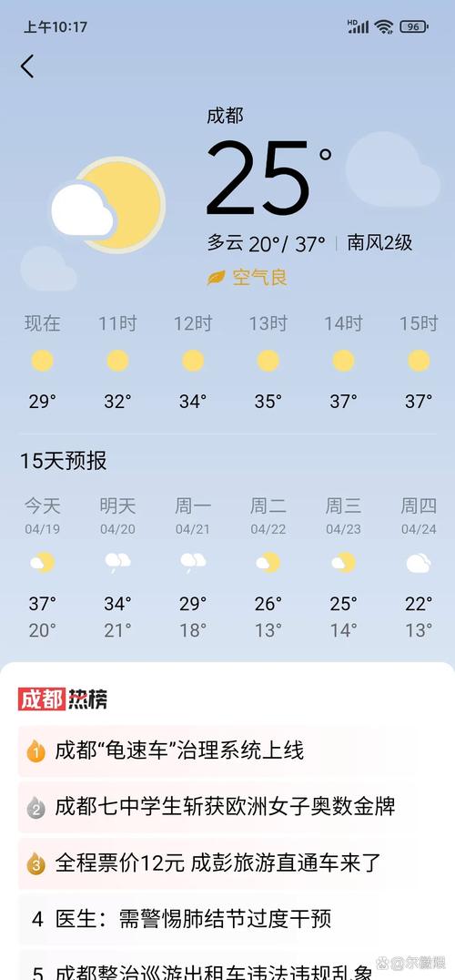 新繁天气预报，当准天气预报-第5张图片-德宏生活网