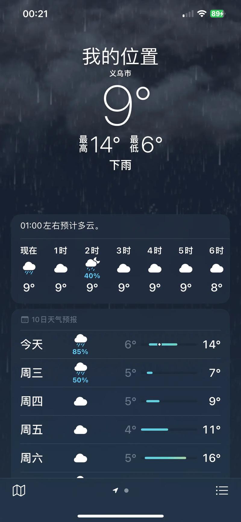 义乌24小时天气预报，义乌24小时天气预报 视频-第2张图片-德宏生活网