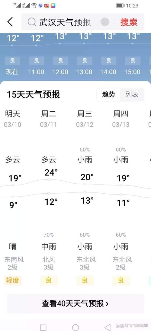 武汉下周天气预报-武汉下周天气预报15天准确？-第5张图片-德宏生活网