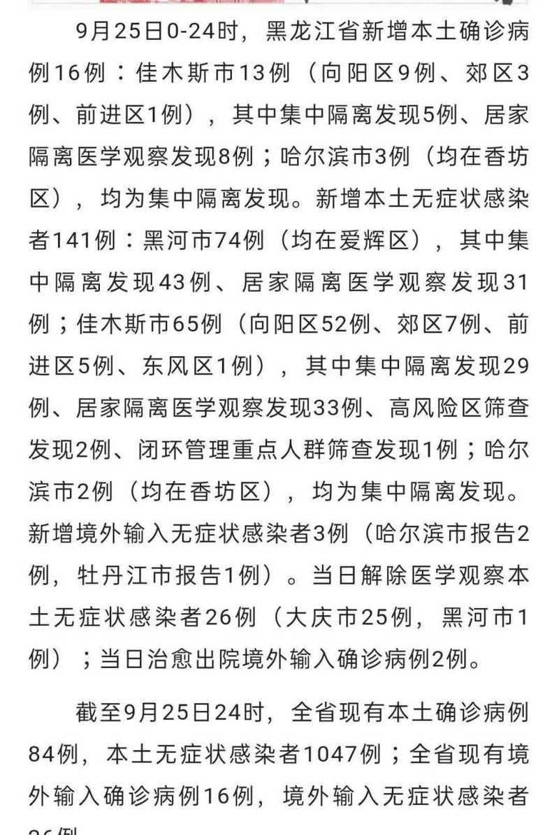 哈尔滨疫情能否控制，哈尔滨严格管控-第3张图片-德宏生活网