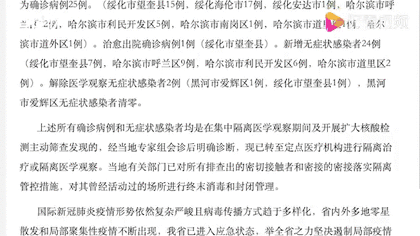 哈尔滨南岗疫情合围，哈尔滨南岗疫情合围区有哪些-第1张图片-德宏生活网