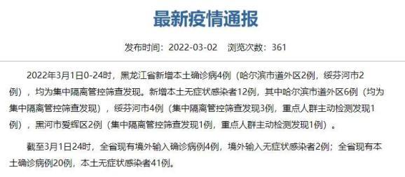 哈尔滨哪里有疫情-哈尔滨那边有疫情吗？-第1张图片-德宏生活网