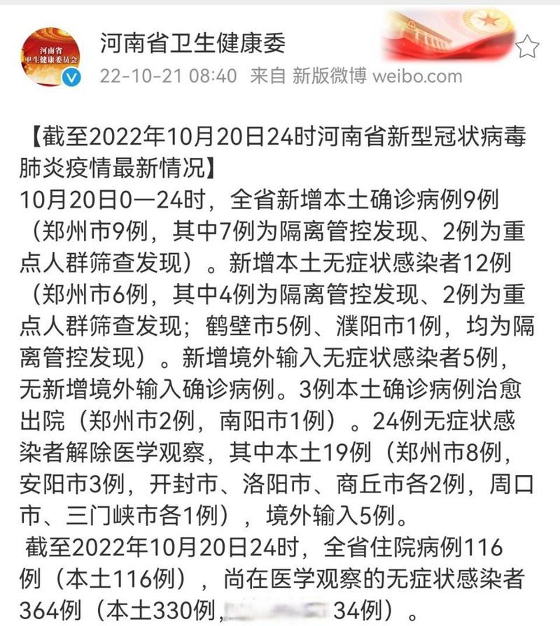 河南21日疫情_21号河南疫情-第1张图片-德宏生活网
